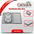 Caja terminal de fibra óptica de alta calidad W-4 / caja de distribución de Mini FTTX